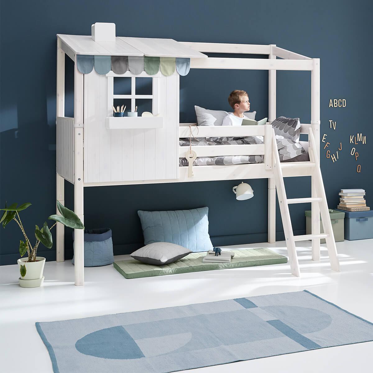 Edredón 200x230cm ROOM COLLECTION Flexa light-dark dusty blue