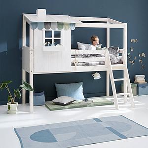 Edredón 200x230cm ROOM COLLECTION Flexa light-dark dusty blue