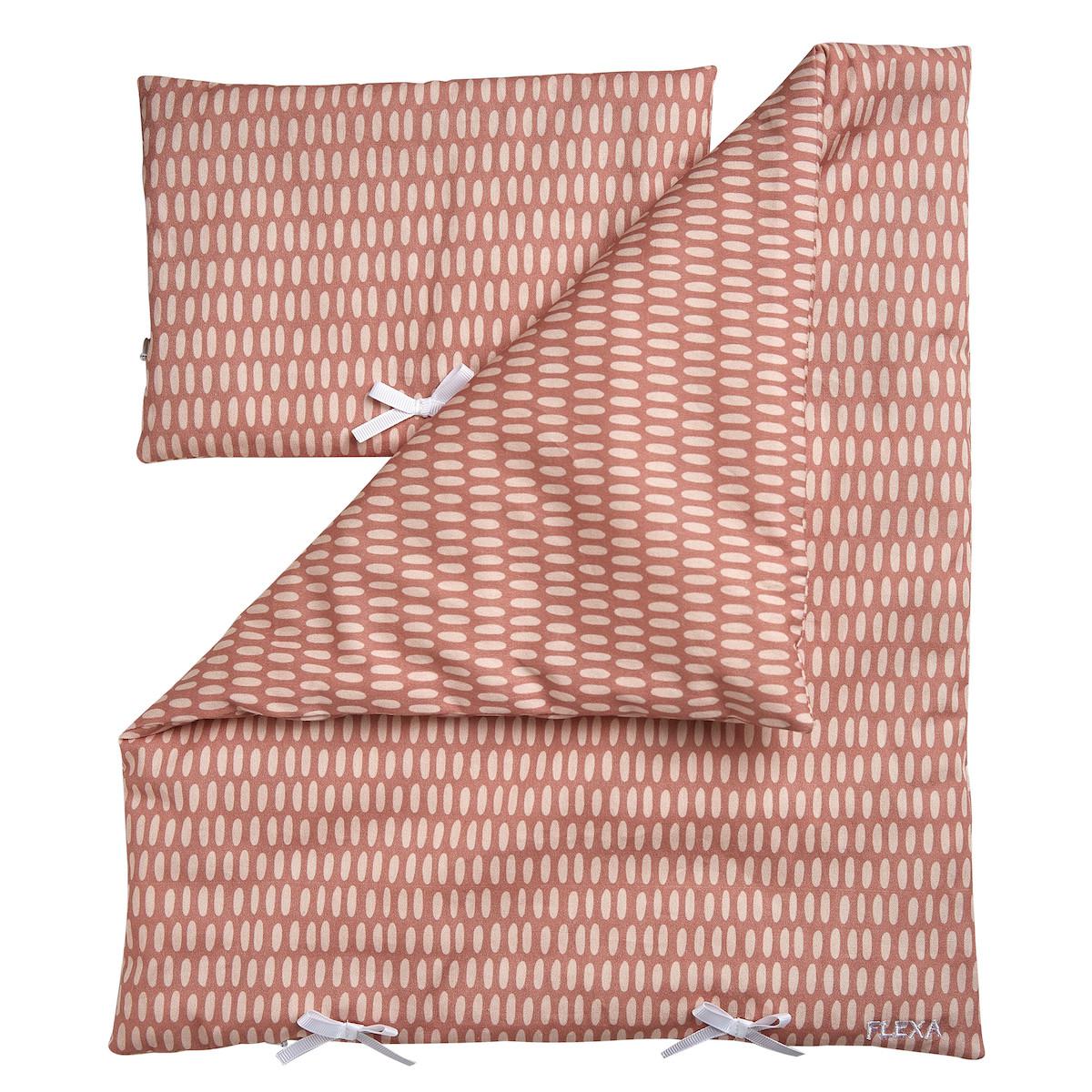Edredón-almohada cama muñecas PLAY Flexa rosa