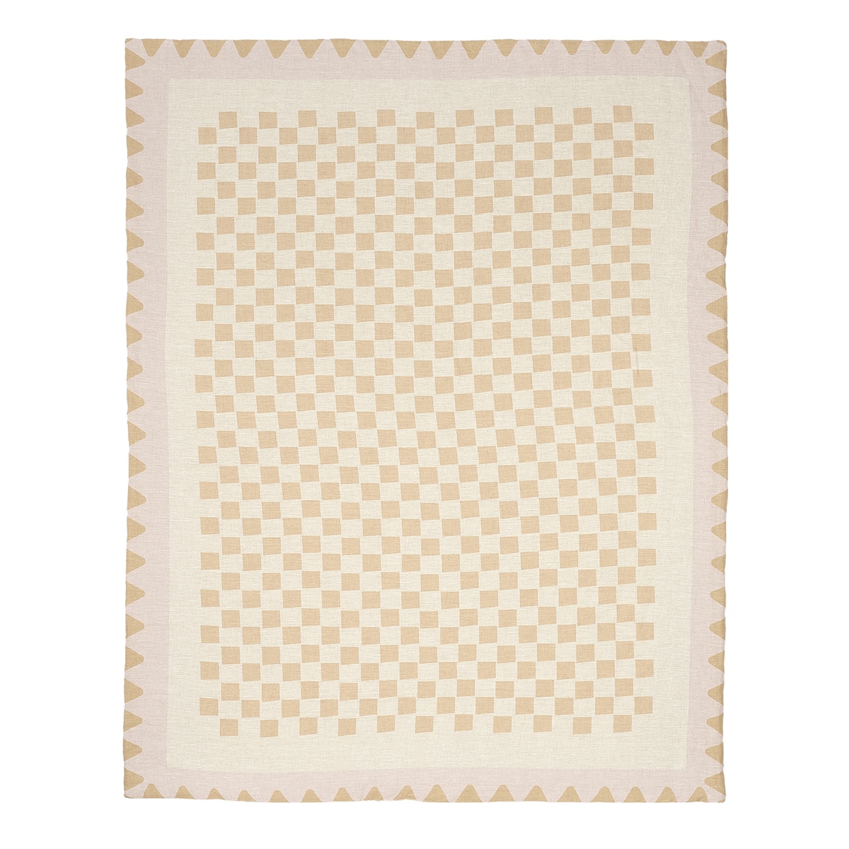 Edredón VIBES Nobodinoz French Linen mustard