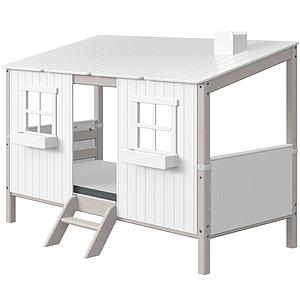 Escalera corta PLAY HOUSE CLASSIC de Flexa grey washed