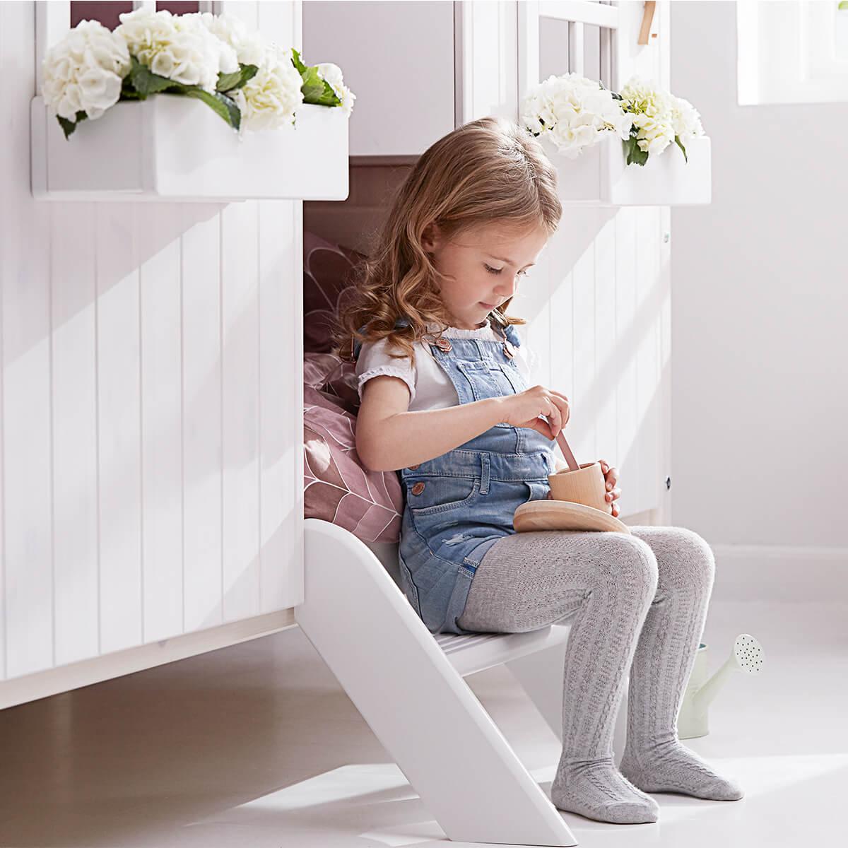 Escalera corta PLAY HOUSE CLASSIC Flexa blanco