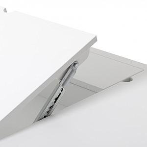 Escritorio 66cm WOOD Oliver Furniture blanco-roble