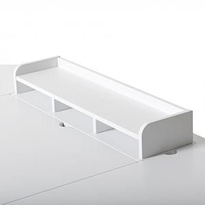 Escritorio 72,6cm WOOD Oliver Furniture blanco-roble