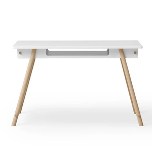 Escritorio ajustable CAMP Oliver Furniture blanco-roble