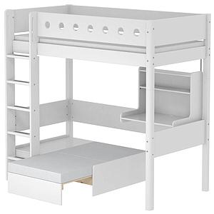 Escritorio cama alta CLICK ON Flexa blanco 