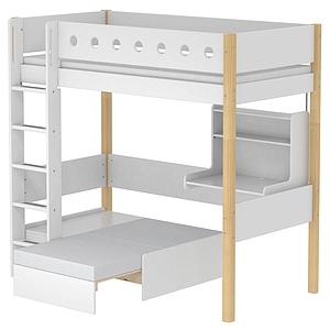 Escritorio cama alta CLICK ON Flexa blanco 