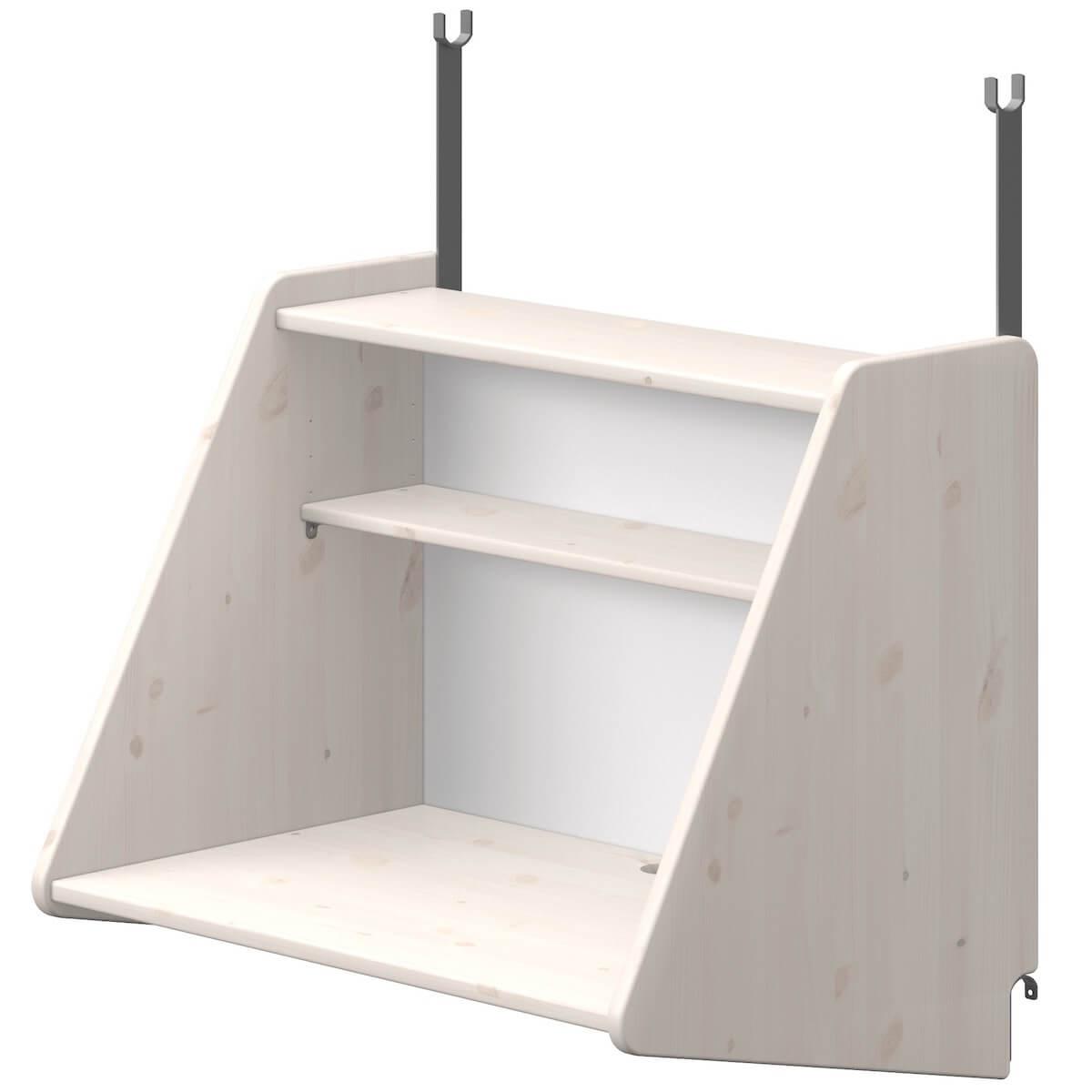 Escritorio click on cama alta CLASSIC Flexa blanco cal