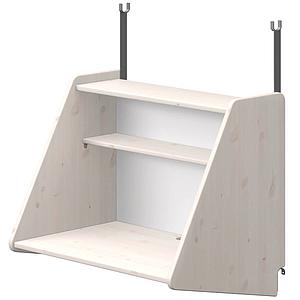 Escritorio click on cama alta CLASSIC Flexa blanco cal