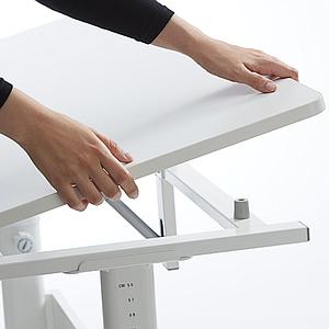 Escritorio evolutivo infantil EVO Flexa blanco