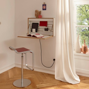 Escritorio pared FLATBOX Müller Small Living blanco