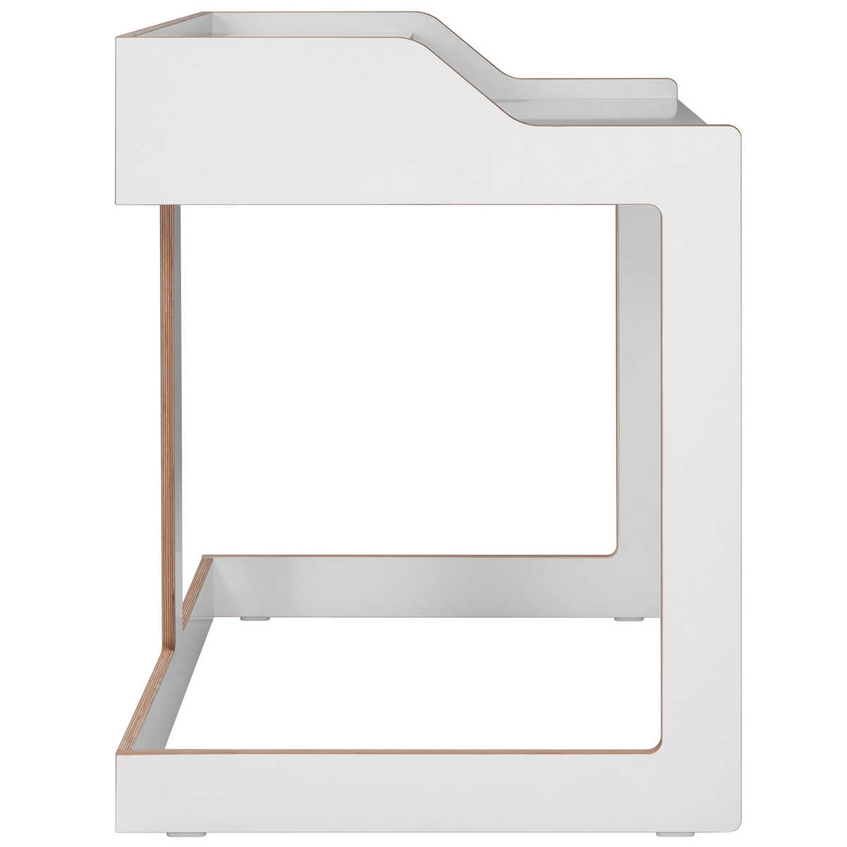 Escritorio PLANE Müller Small Living blanco