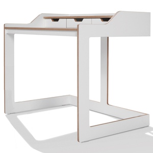 Escritorio PLANE Müller Small Living blanco