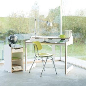 Escritorio PLANE Müller Small Living blanco