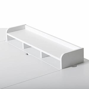 Escritorio-silla 66cm WOOD Oliver Furniture blanco-roble