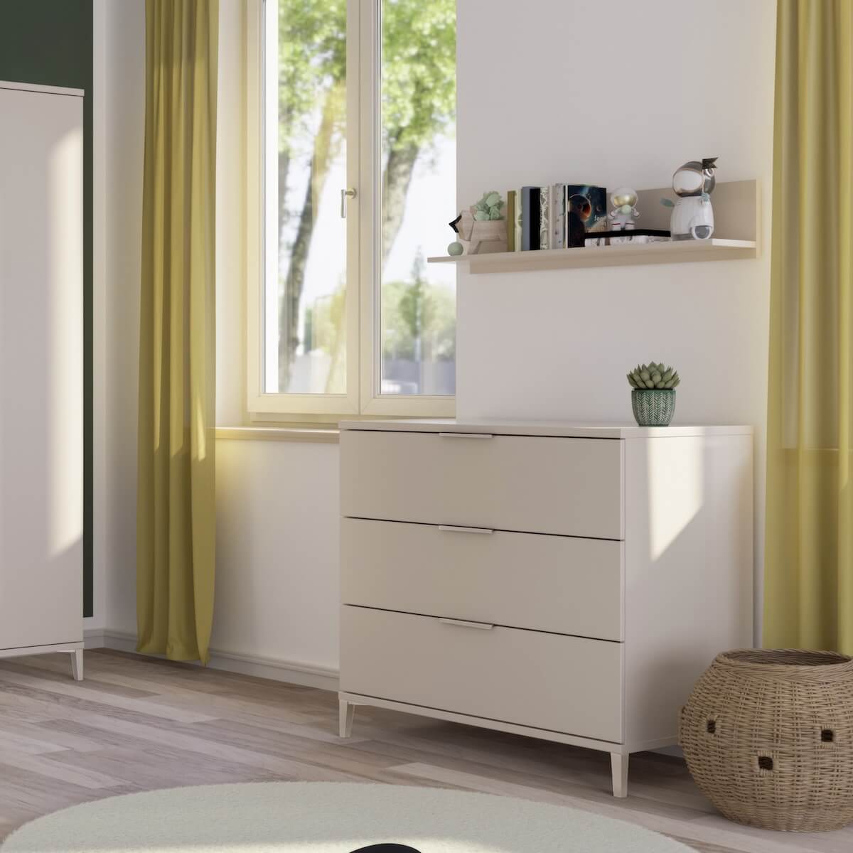 Estante pared SISTER LOU Yuny by Paidi cashmere beige