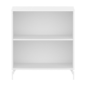 Estantería 1 estante SAGA Flexa blanco patas blancas