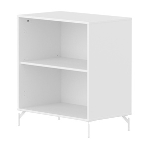 Estantería 1 estante SAGA Flexa blanco patas blancas