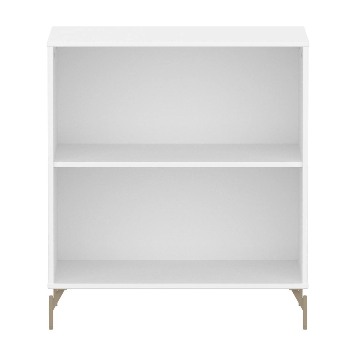 Estantería 1 estante SAGA Flexa blanco patas oat