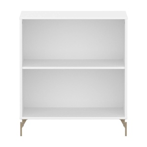 Estantería 1 estante SAGA Flexa blanco patas oat