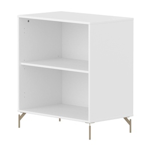 Estantería 1 estante SAGA Flexa blanco patas oat