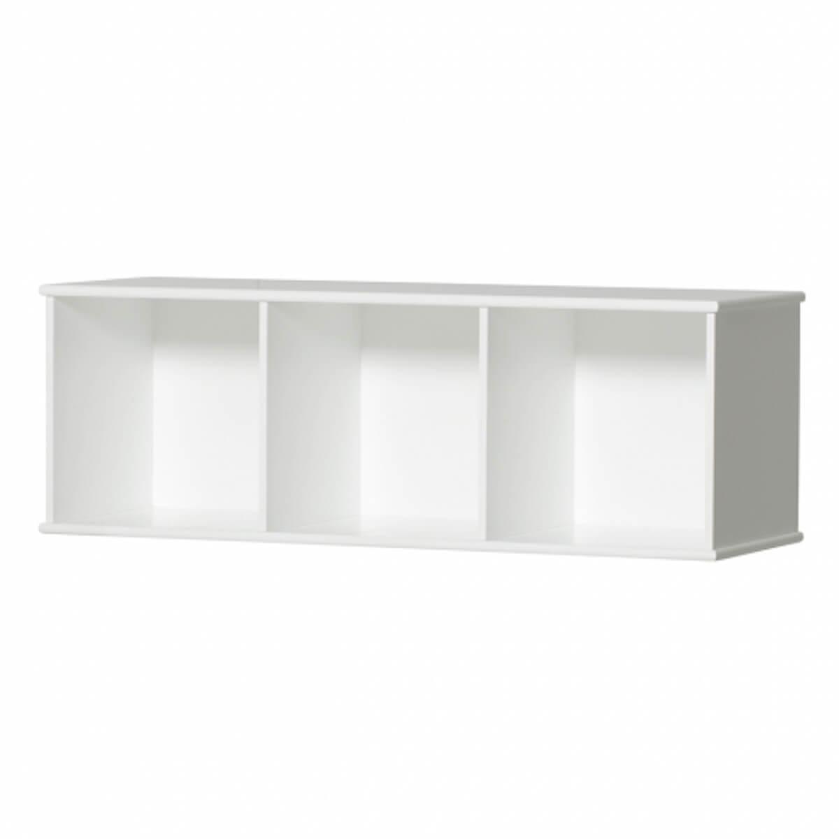 Estantería 106x36cm WOOD Oliver Furniture blanco