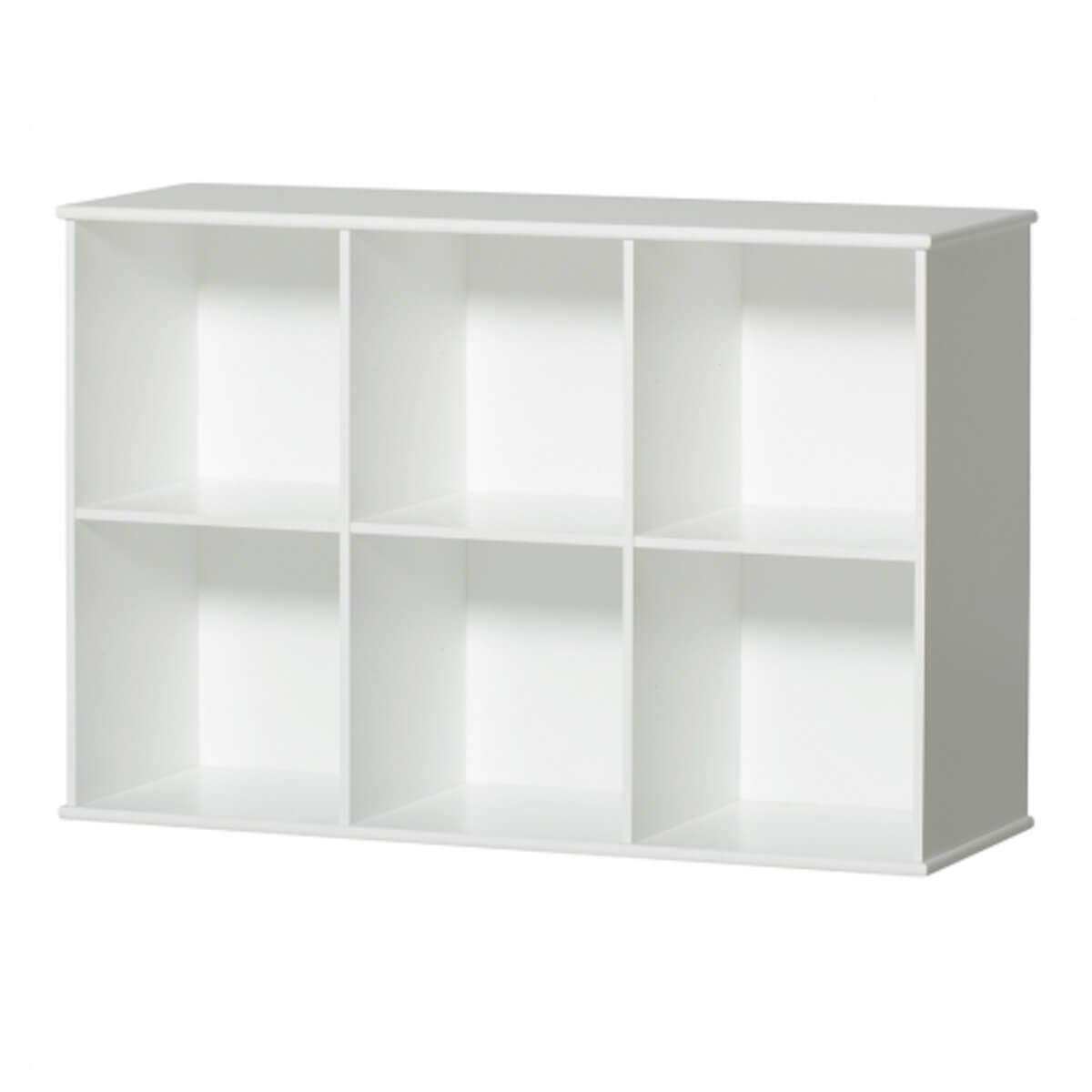 Estantería 106x78cm WOOD Oliver Furniture blanco