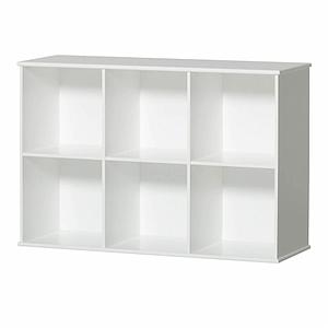 Estantería 106x78cm WOOD Oliver Furniture blanco
