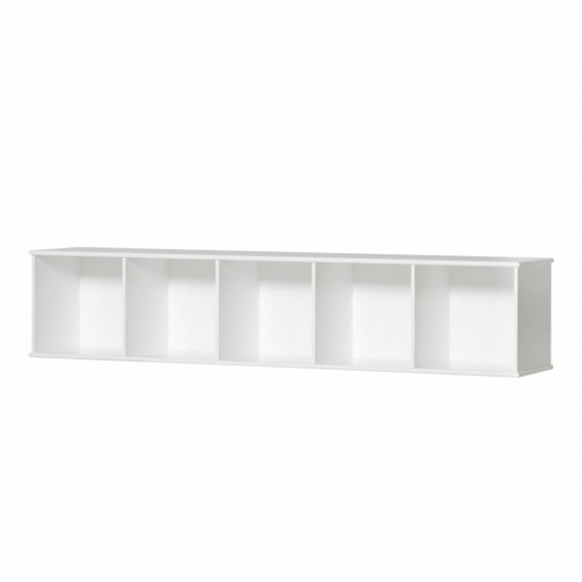 Estantería 174x36cm WOOD Oliver Furniture blanco