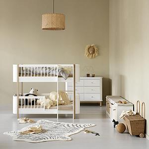 Estantería 174x36cm WOOD Oliver Furniture blanco