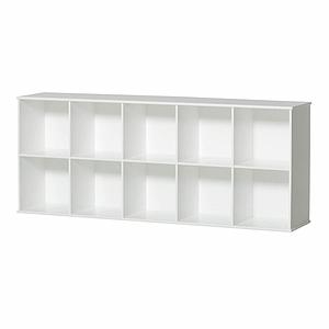 Estantería 174x71cm WOOD Oliver Furniture blanco