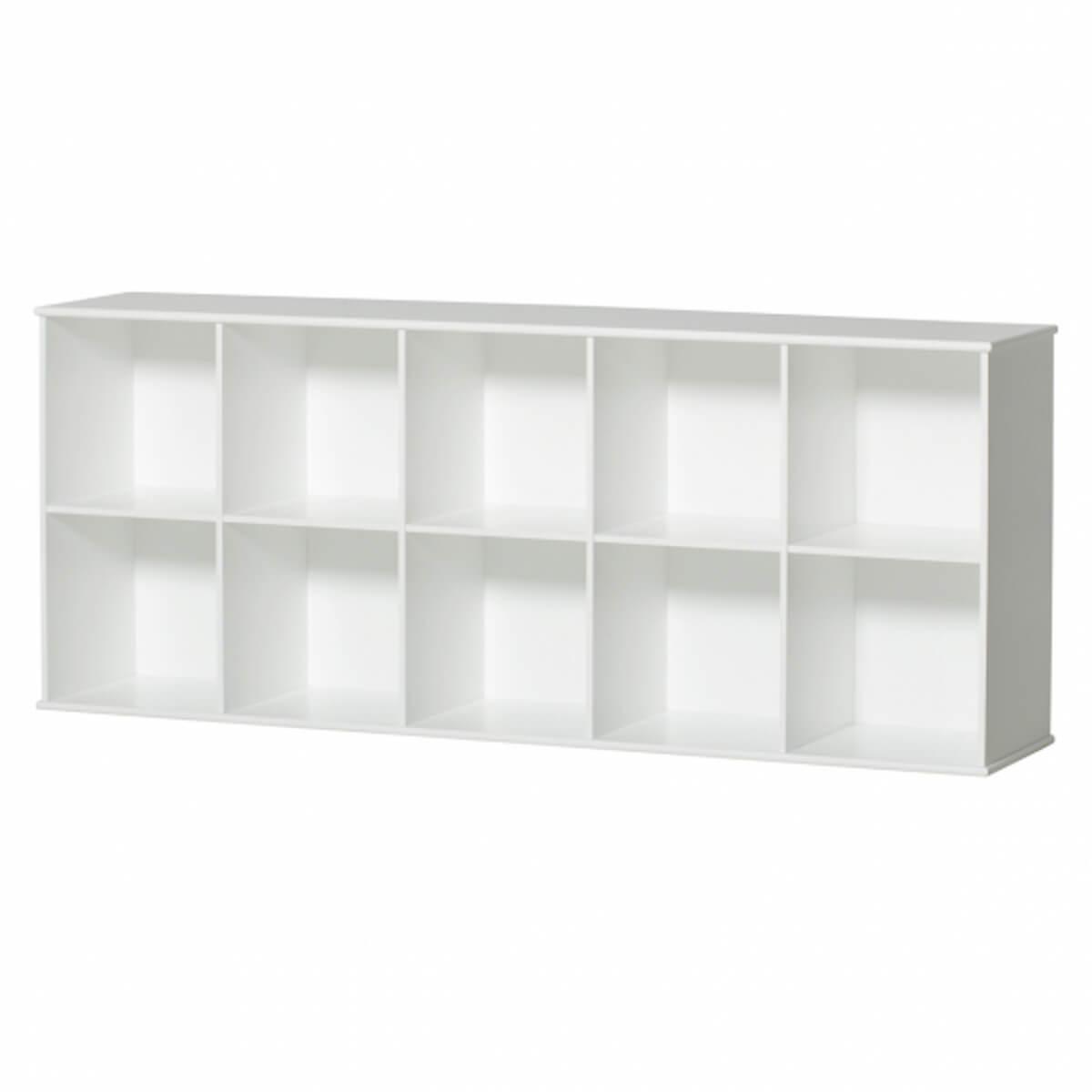 Estantería 174x78cm WOOD Oliver Furniture blanco