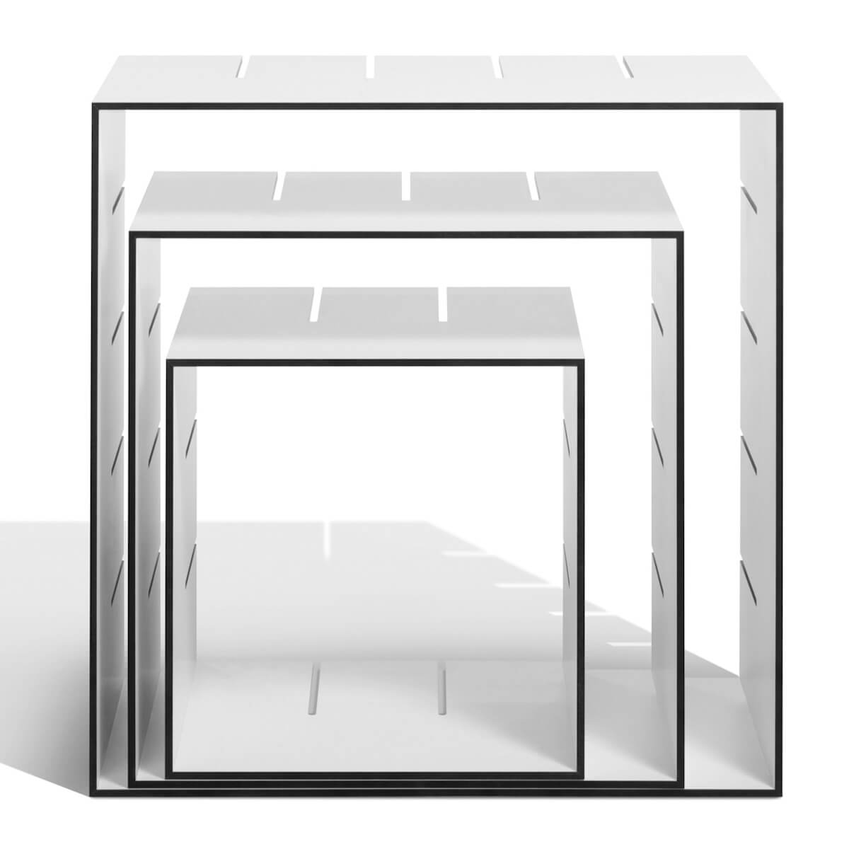 Estantería 3pzas KONNEX Müller Small Living blanco