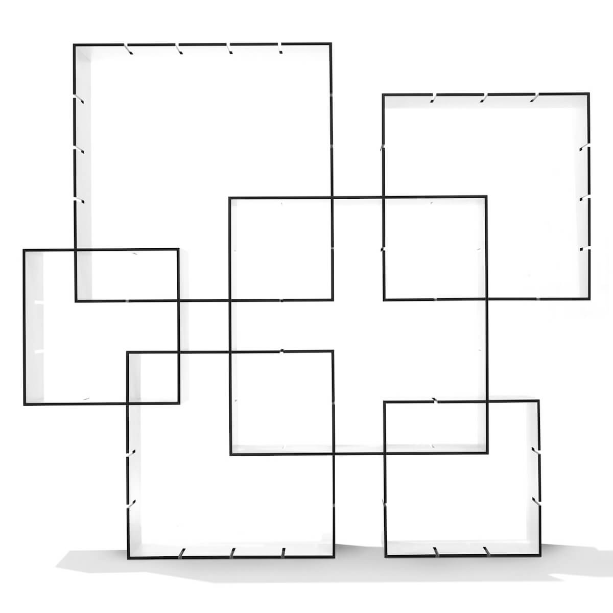 Estantería 3pzas KONNEX Müller Small Living blanco