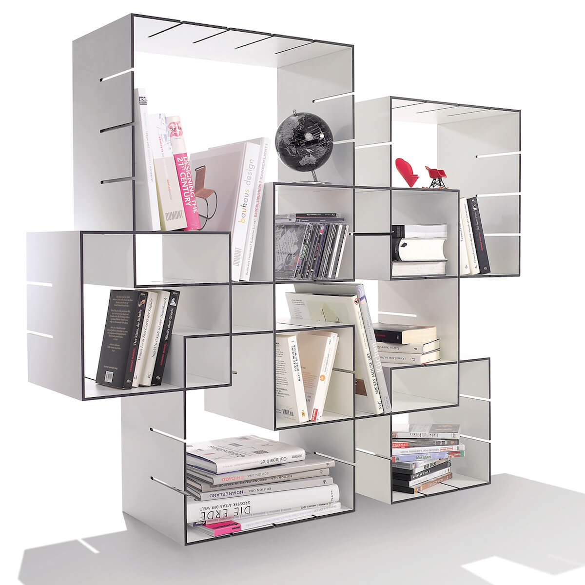 Estantería 3pzas KONNEX Müller Small Living blanco