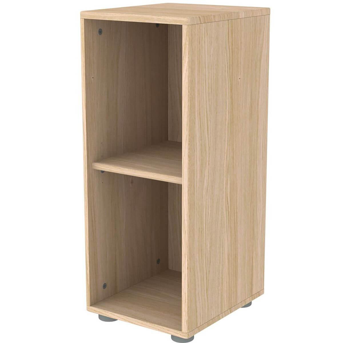 Estantería 74x30cm POPSICLE Flexa roble