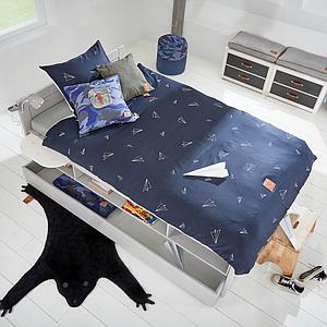 Estantería cama cabina Lifetime blanqueado