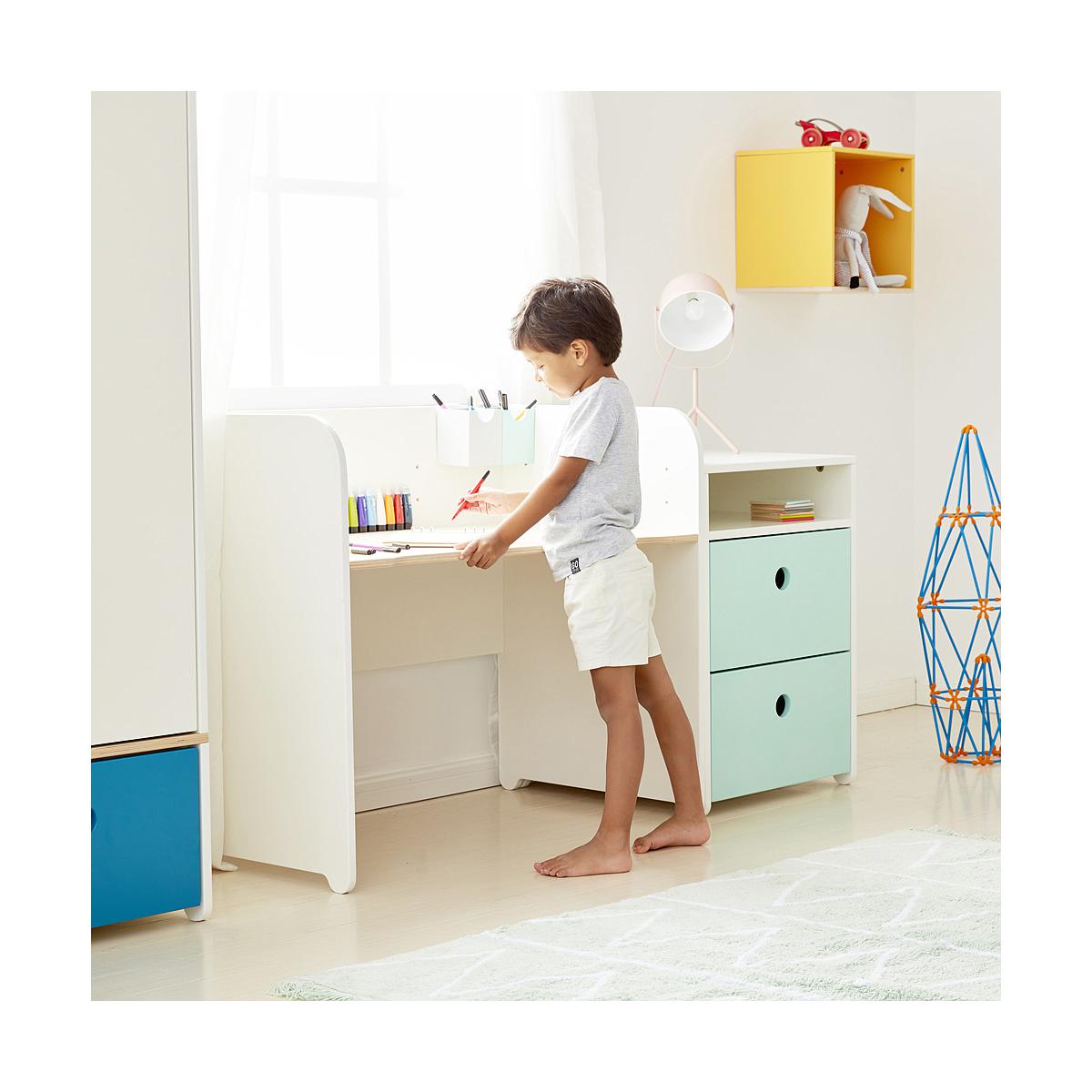 Estantería cubo COLORFLEX white wash