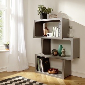 Estantería-módulo BOXIT Müller Small Living antracita