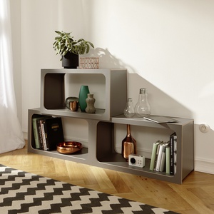 Estantería-módulo BOXIT Müller Small Living antracita