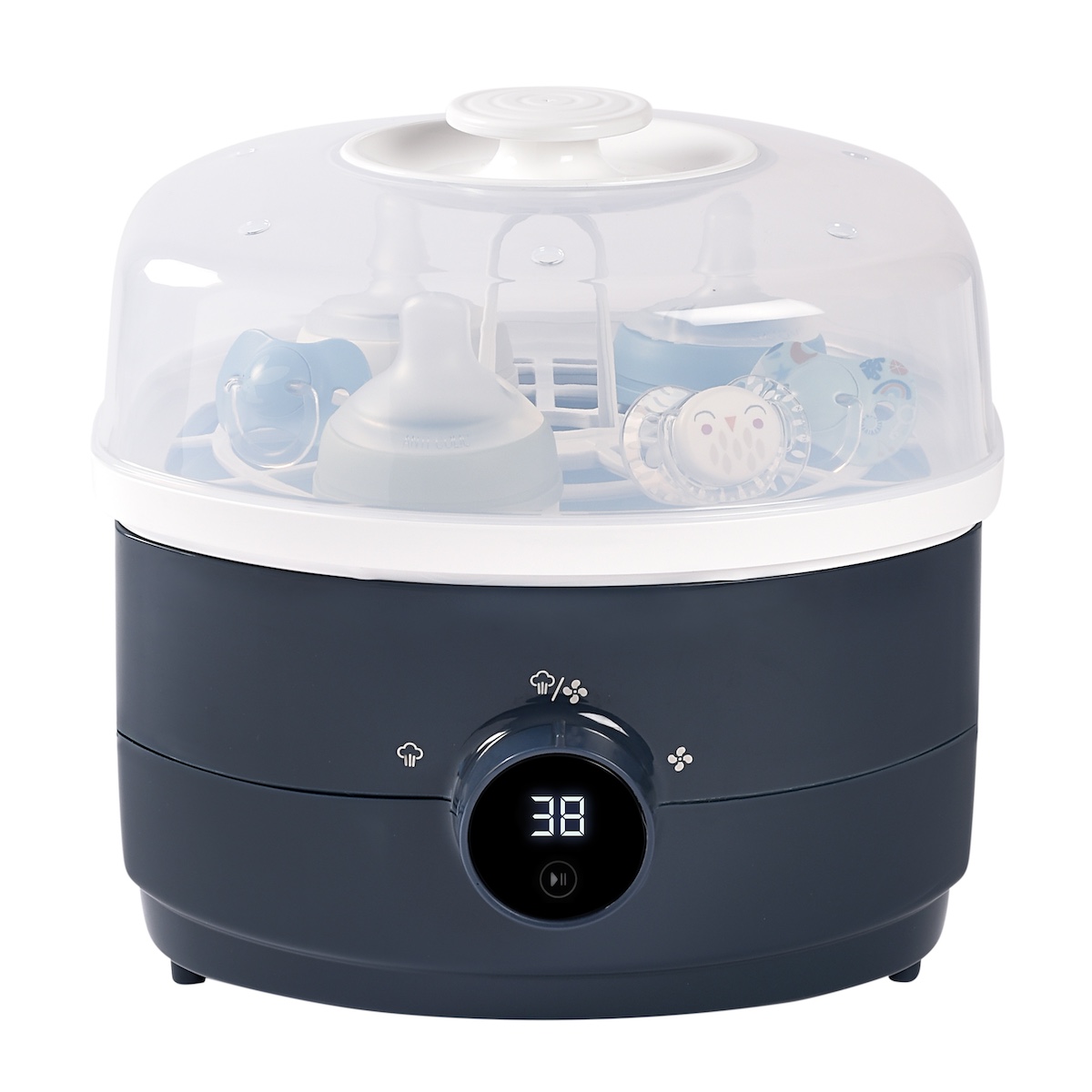 Esterilizador-secador biberones STERIL N DRY 2en1 Béaba night blue