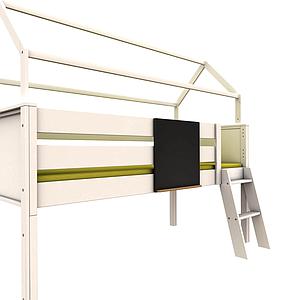 Estructura techo KASVA haya lacado blanco