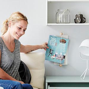 Expositor libros Flexa blanco