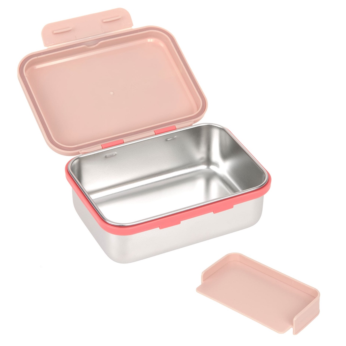 Fiambrera acero inoxidable SUNNY EXPLORER Laessig rosa