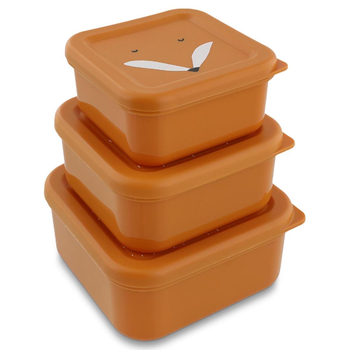 Fiambrera snack 3pzs Mr. FOX Trixie