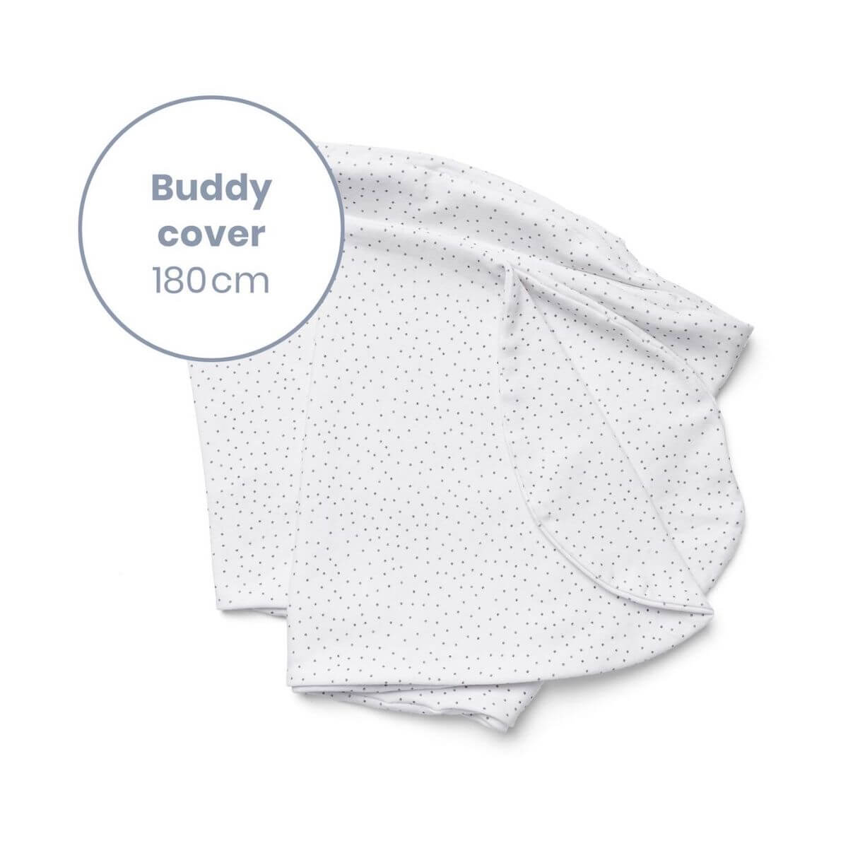 Funda cojín lactancia BUDDY Doomoo silver dots