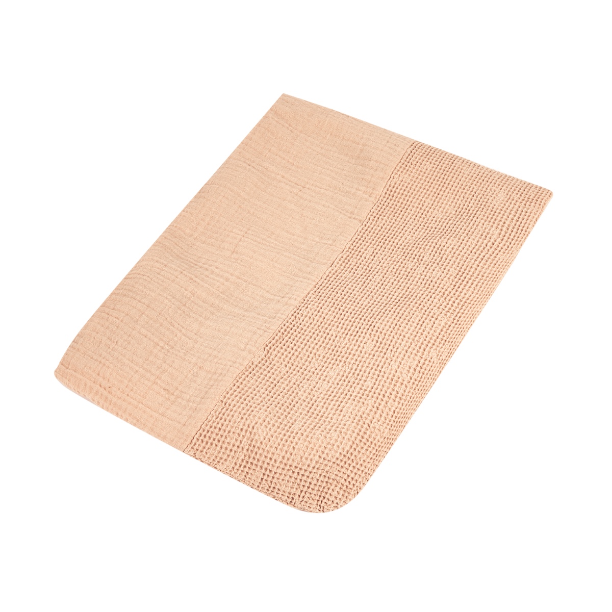 Funda colchón cambiador 50x70cm WABI-SABI Nobodinoz powder pink