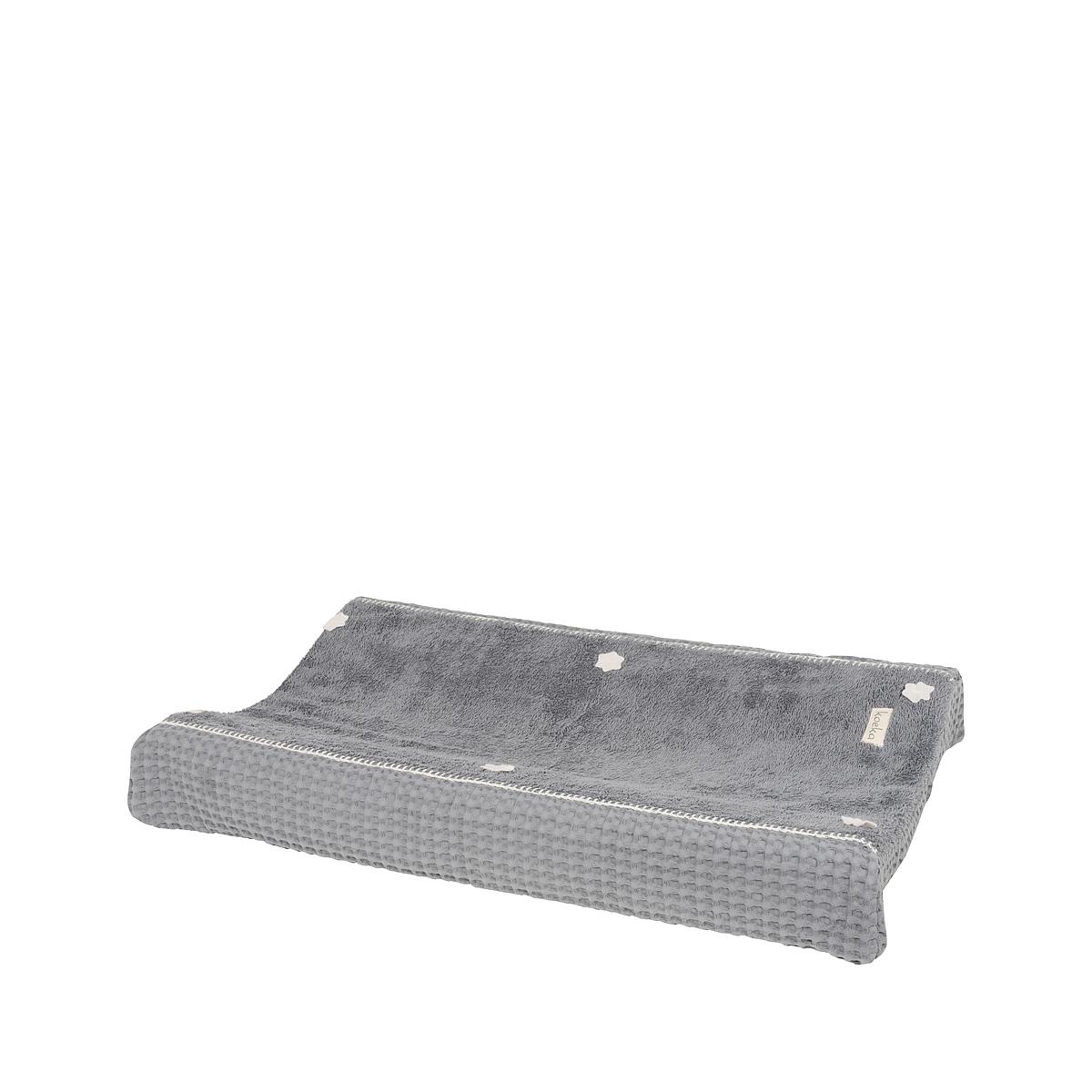 Funda colchón cambiador AMSTERDAM Koeka steel grey