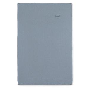 Funda colchón cambiador Bemini wafle azul jeans