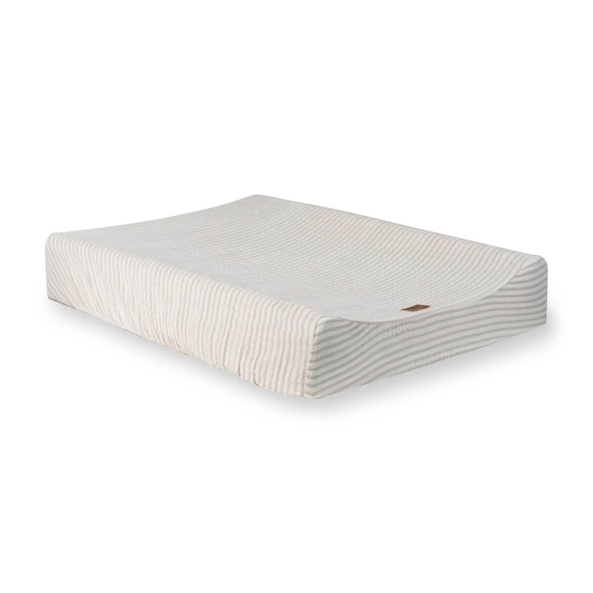 Funda colchón cambiador NATURAL Quax stripes